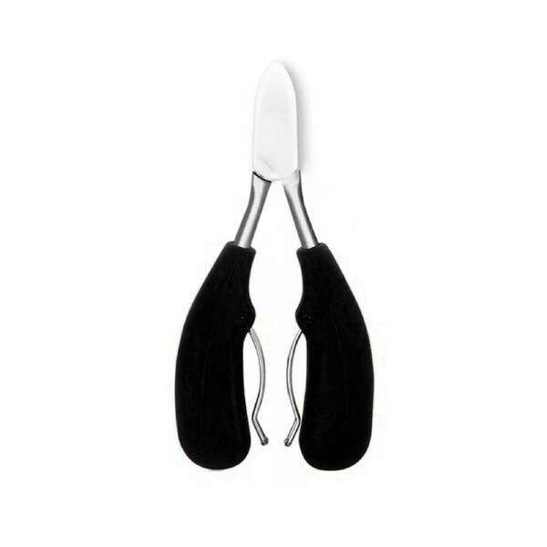 Toe Nail Clipper Cutter Trimmer Cut Hard Nails Black