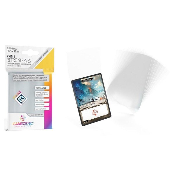 Gamegenic Prime Retro Sleeves