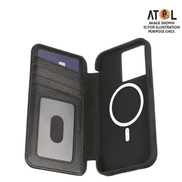 Case-Mate Wallet Folio MagSafe Case For iPhone 15 Plus - Black