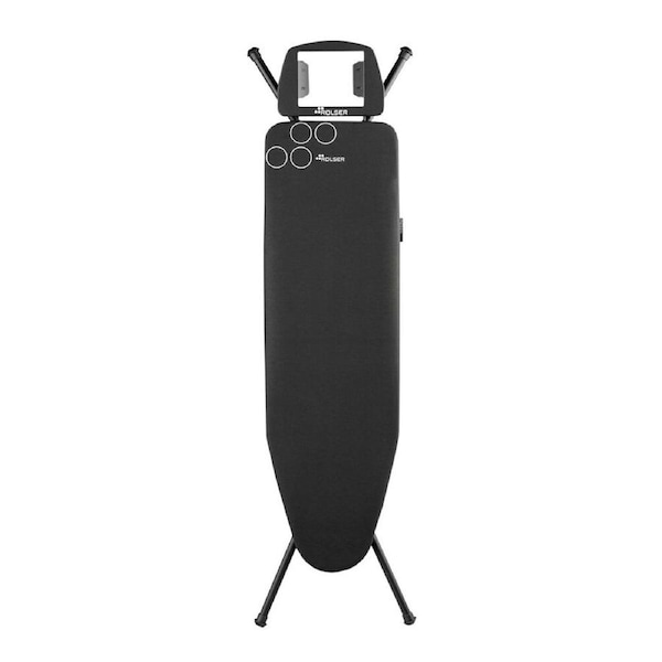Rolser Folding Ironing Board Locking Heat Resistant 110x32cm AdjustableBlack
