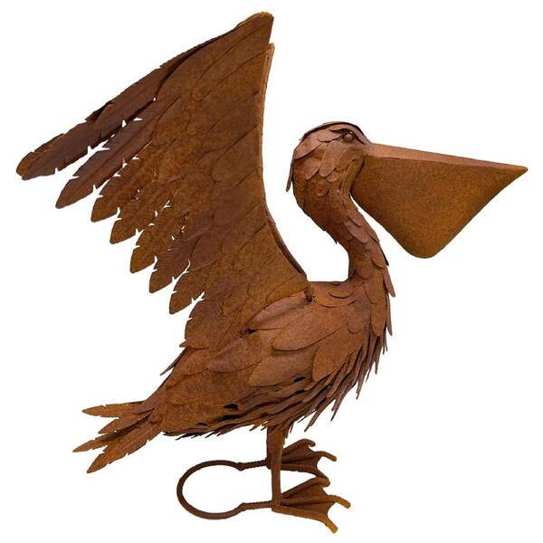 Bird Figurine Large Flapping Pelican