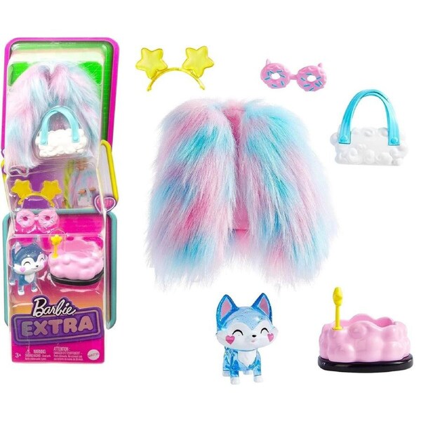 Barbie Extra Pet & Fashion Pack-3 with Pet and Accessories Doll Ages 3+ New Toy