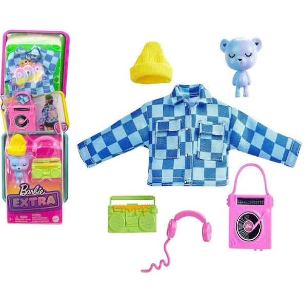 Barbie Extra Pet & Fashion Pack-4 with Pet and Accessories Doll Ages 3+ New Toy