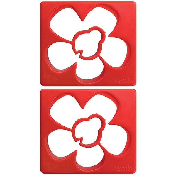 2PK Tovolo Ladybug/Flower Sandwich Shaper/Cutting Toast/Bread/Slice/Cutter/Shape