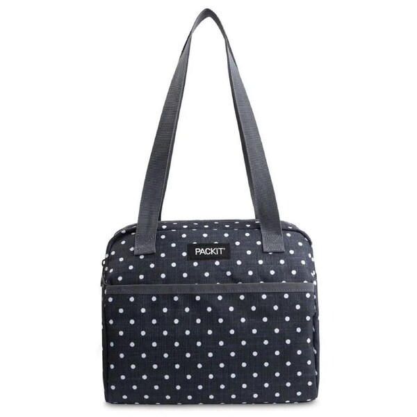 Packit Freezable Hampton Lunch Bag - Polka Dot