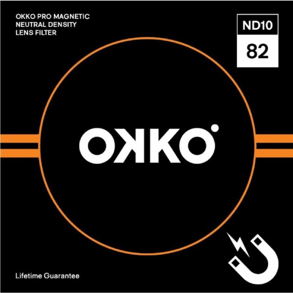 OKKO Magnetic Pro ND Filter 10 Stop 82mm