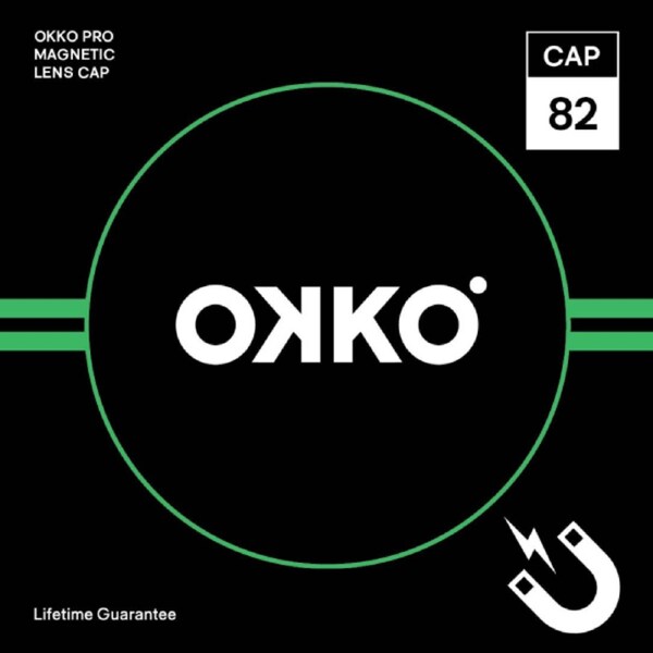OKKO Magnetic Lens Caps 82mm