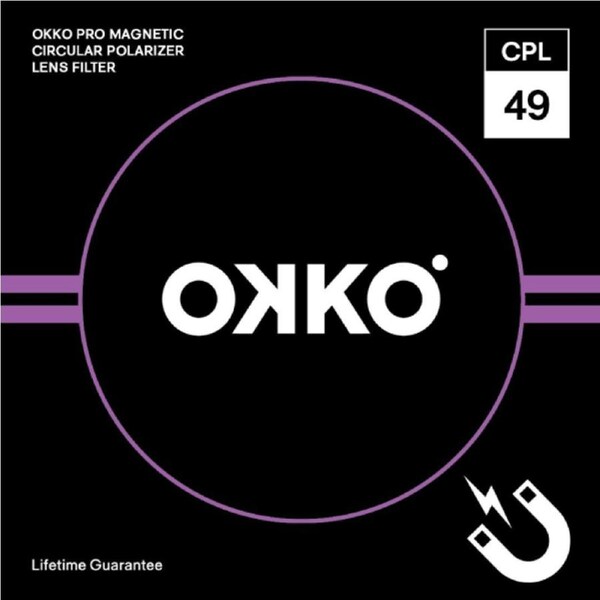 OKKO Magnetic Pro CPL Filter 49mm