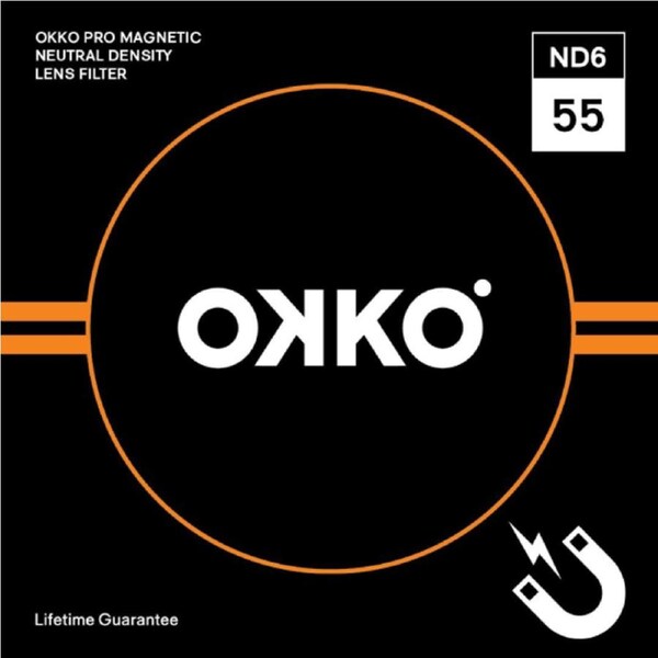 OKKO Magnetic Pro ND Filter 6 Stop 55mm