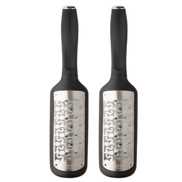 2PK MasterCraft West Blade Manual Grater Coarse Cheese/Vegetable Kitchen Zester