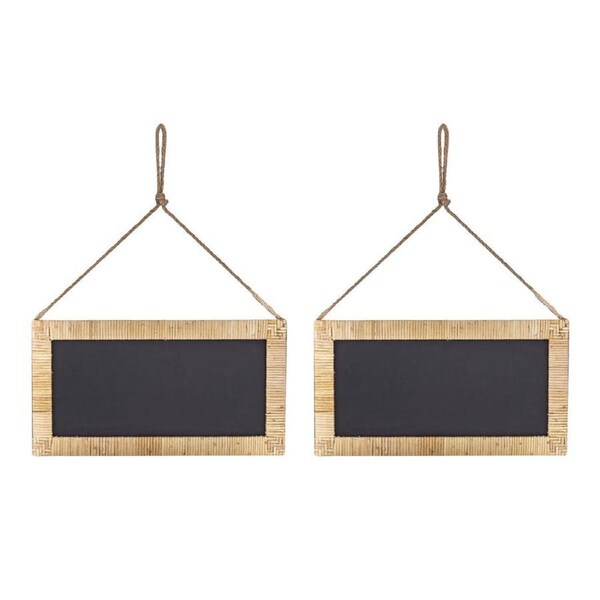 2PK Amalfi Fairhaven 58cm Wall Hanging Blackboard Home/Kitchen Notes Cafe/School