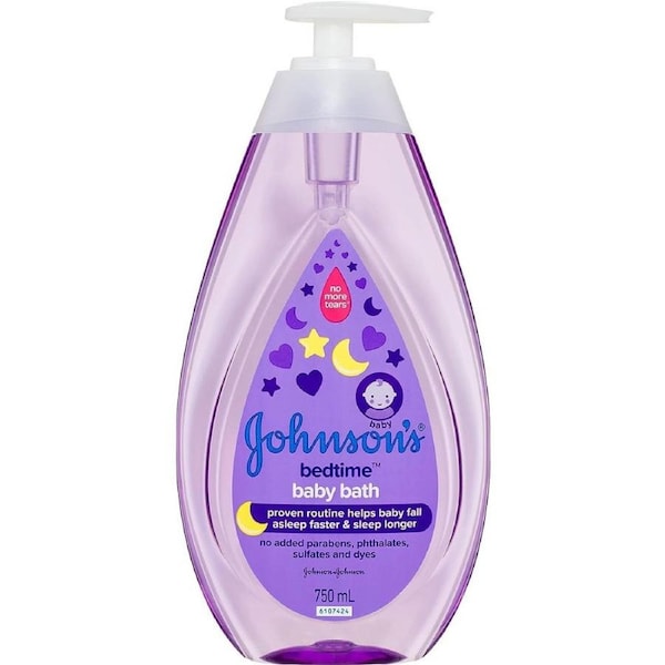 Johnson's Baby Bedtime Jasmine and Lily Scented Baby Bath 750ml