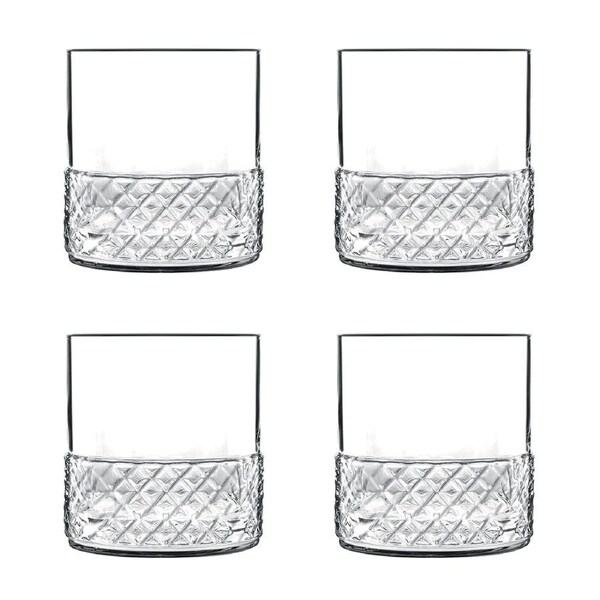 Luigi Bormioli Roma 1960 DOF 380ml glasses- 4 Pack