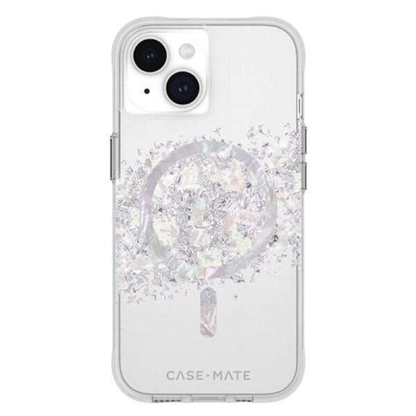 Case-Mate Karat MagSafe Case (Suits iPhone 15) - Touch of Pearl