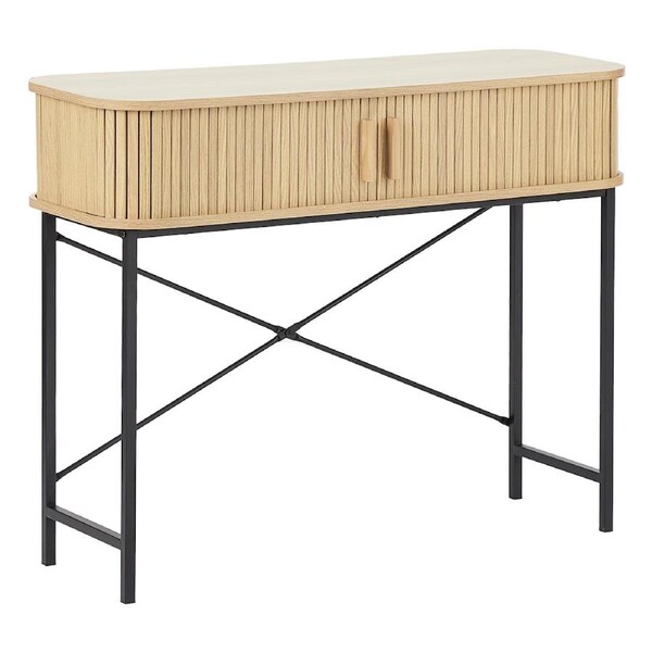 Cooper & Co. Haven Sliding Door 100cm Console Table Natural