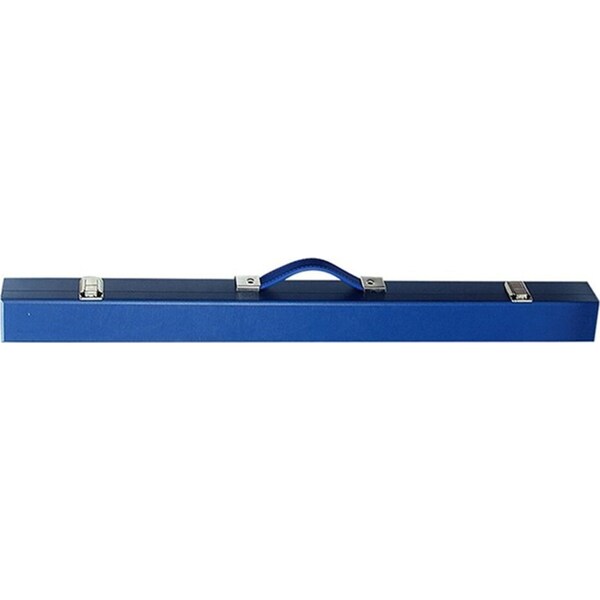Formula Sports C44 Hard 32' Cue Travel Case For 2 Piece Cue w/ Carry Handle Blue