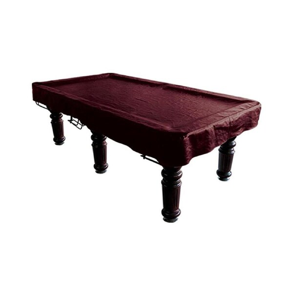 Formula Sports 7' Billiards Pool Table Cover Dust Protector Vinyl Burgundy