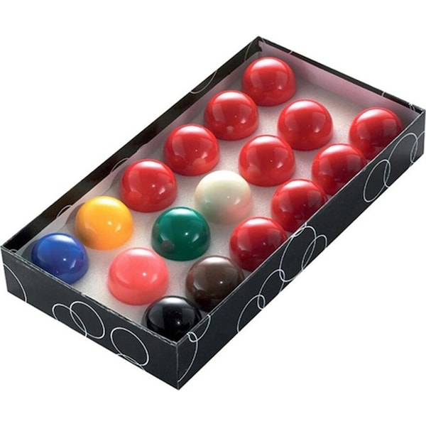 Formula Sports Standard Pool/Billiard Balls 1 7/8" Set 10 Red/6 Colour/1 White