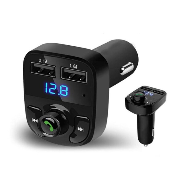 Catzon Dual USB Port Handsfree Call Car Charger Wireless Bluetooth FM Transmitter Radio Receiver