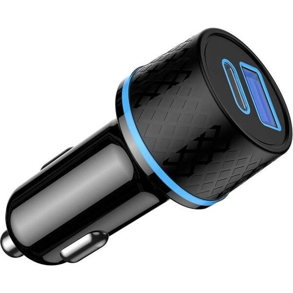 Catzon USB C Car Charger 36W 2 Port Quick Charge Car Charger Compatible with iPhone13/12/11