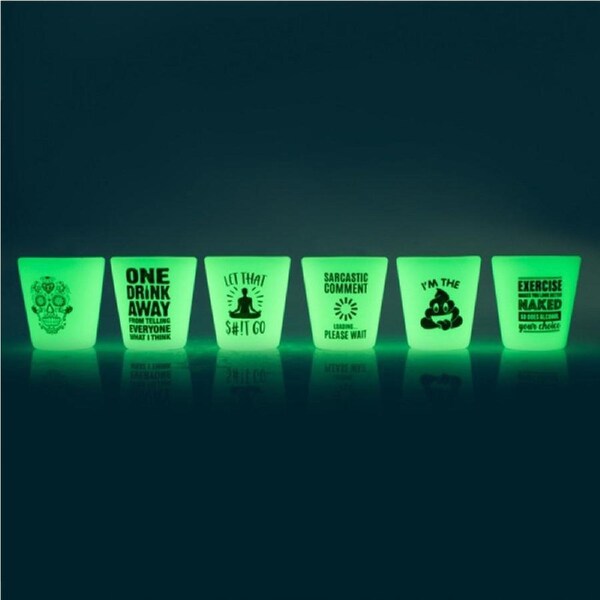 Glow-in-the-Dark Shot Glass (SENT AT RANDOM)