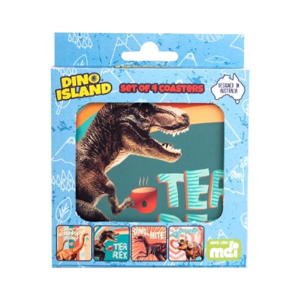 Coasters Set Dino