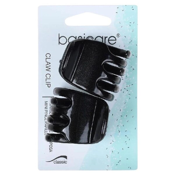 Basicare Stylish Claw Hair Clip Pack of 2 Durable Strong Hold Hair Accessories