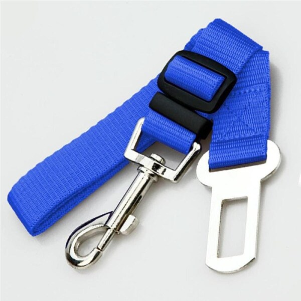 Adjustable Pet Dog Safety Car Vehicle Seat Belt Harness Lead Pet Seatbelt Nylon
