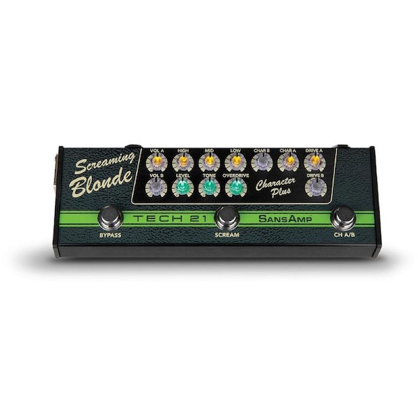 Tech 21 Character Plus Screaming Blonde Guitar Pedal