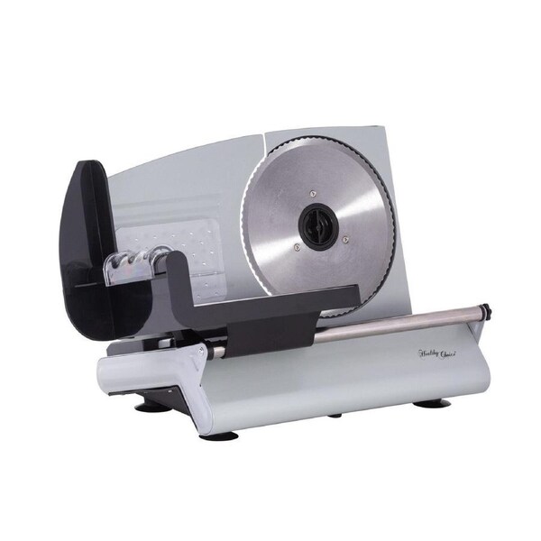 Healthy Choice Premium Electric Food Slicer, Cuts Meat, Cheese, & Bread