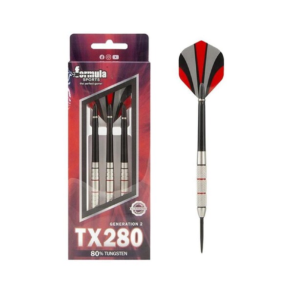 Formula Sports 21g TX280 Gen II Professional 80% Tungsten Barrel/Shaft Dart