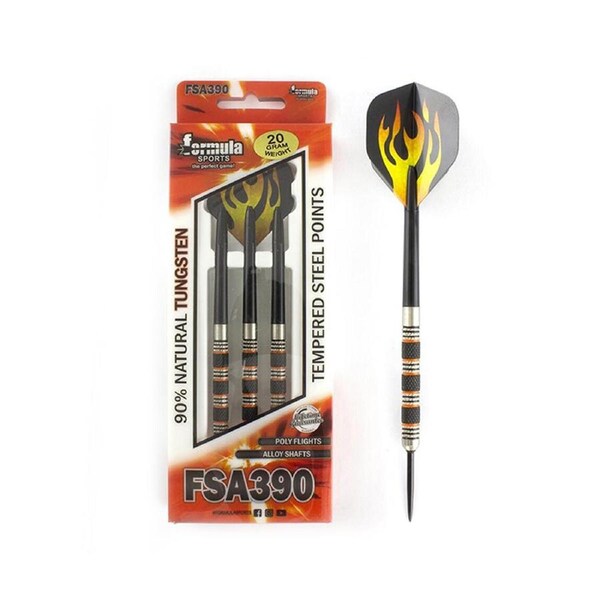 Formula Sports 20g FSA390 90% Tungsten Dart Barrel/Shaft w/Holographic Flights