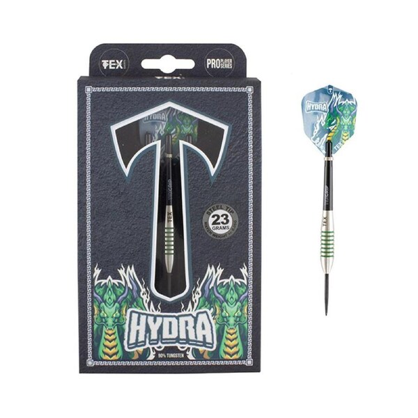TEX 23g Hydra 90% Tungsten Throwing Darts Barrel/Shaft w/TEX Grip Sporting Game