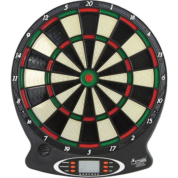 Formula Sports 180 Machine Electronic Game Play Dartboard LCD Display w/6 Darts