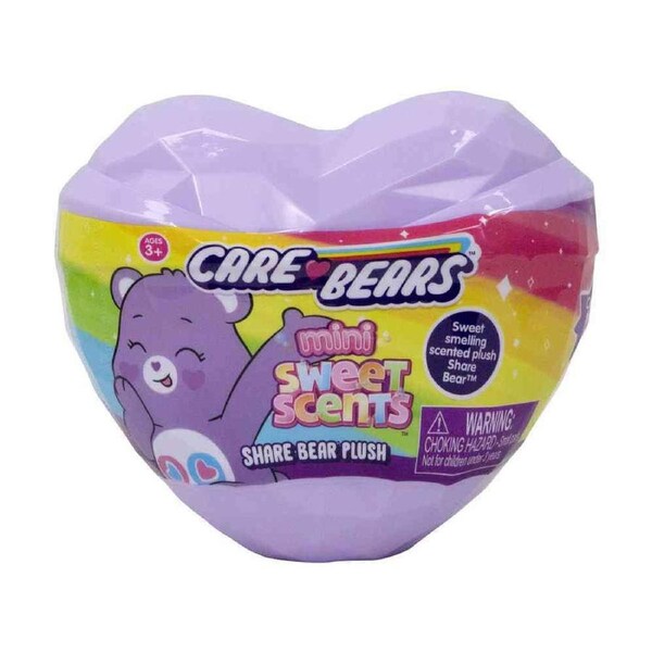 Care Bears Mini Sweet Scents Plush Share Bear Purple