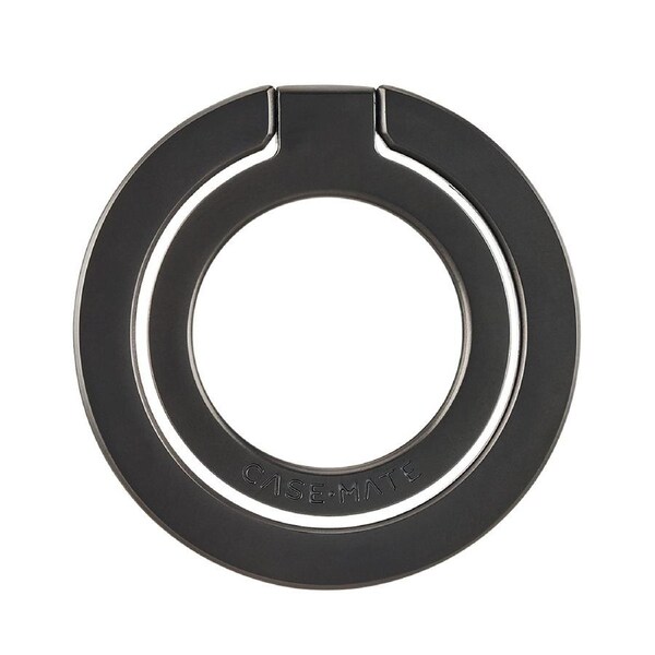 Case-Mate Magnetic Finger Ring Stand Holder Works w/ MagSafe Cases Matte Black