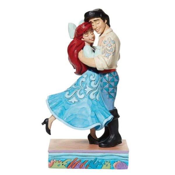 Disney Traditions by Jim Shore - Ariel & Eric - The Little Mermaid Figurine 19cm