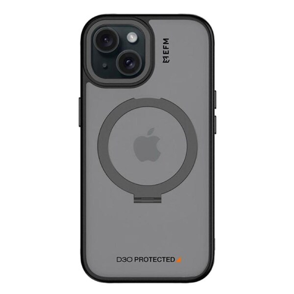 EFM Alta Armour with D3O BIO Case (Suits iPhone 15 Plus) - Black