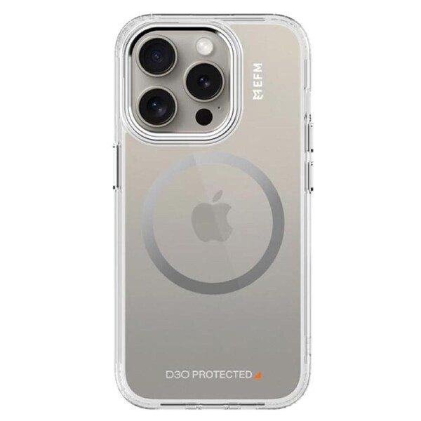 EFM Volta Case Armour with D3O BIO (Suits iPhone 15 Pro Max) - Clear