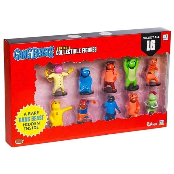 Gang Beasts Pack 2 Collectible 12 Deluxe Figures Ages 6+ New Toy Video Game Play