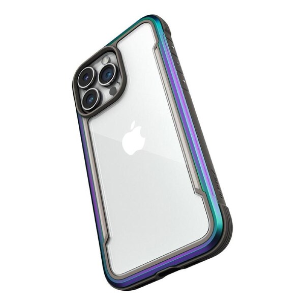 Raptic Shield Phone Case Mobile Cover For Apple iPhone 15 Pro Max Iridescent