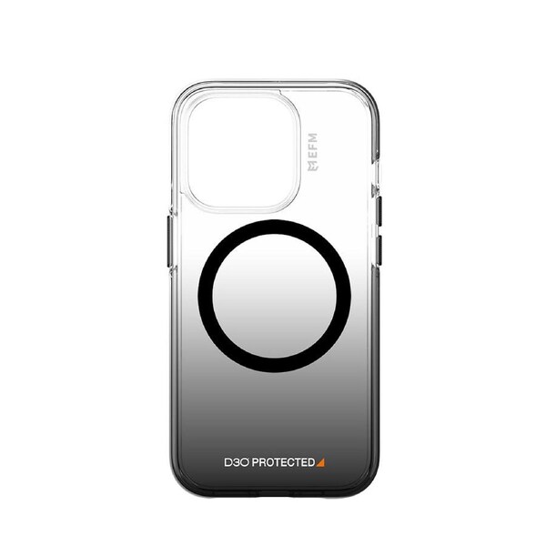 EFM Aspen Phone Case Cover Armour w/D3O BIO For iPhone 15 Pro Max Black Gradient