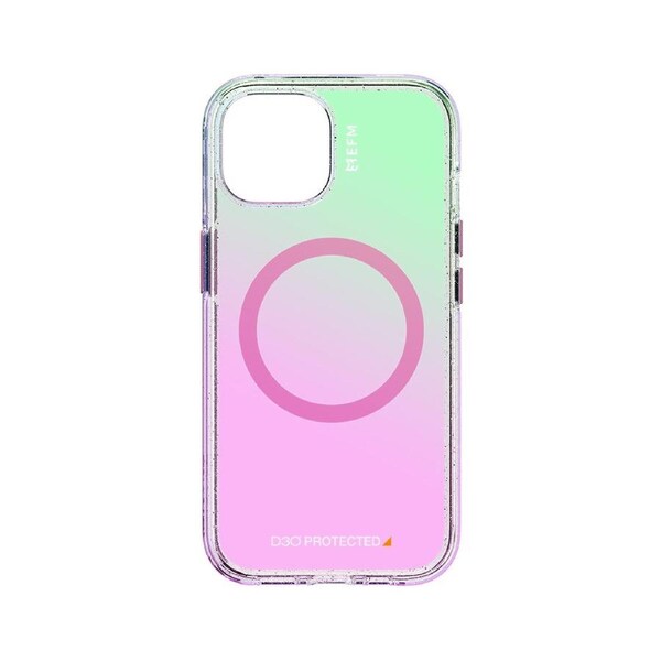 EFM Aspen PhoneCase Armour Cover w/ D3O BIO For Apple iPhone 15 Glitter Pearl