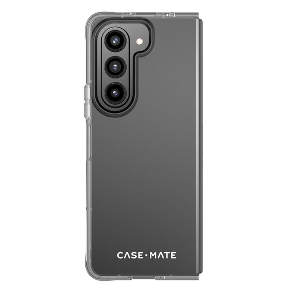 Case-Mate Tough Plus Antimicrobial Phone Case For Samsung Galaxy Z Fold5 Clear