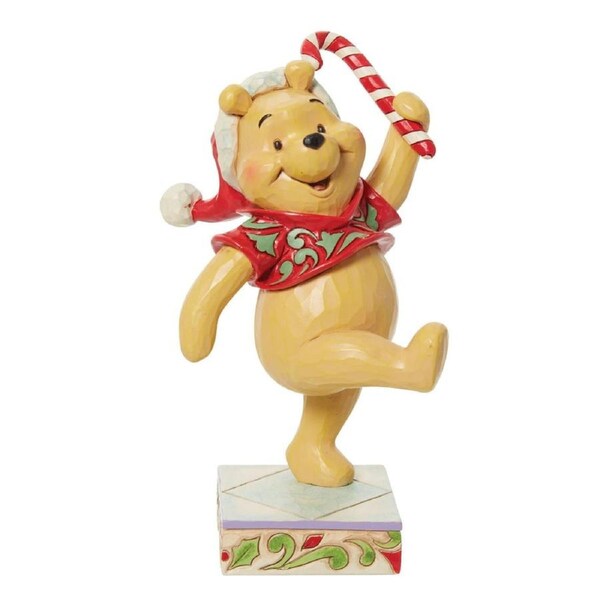 Disney Traditions by Jim Shore - Christmas Sweetie - Winnie the Pooh Figurine 14cm