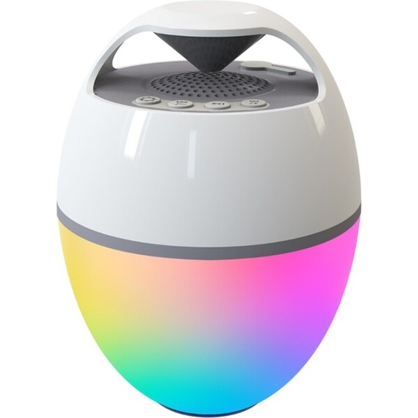 Spire 6W Multi Light Show LED Bluetooth Waterproof Pool Speaker w/ Microphone
