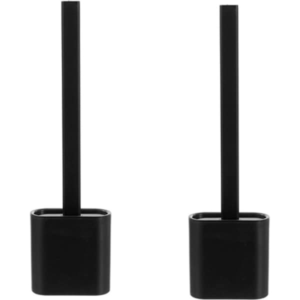 2x Boxsweden Clean Wall Mounted Toilet Brush Cleaner w/ Soft Bristle Assort