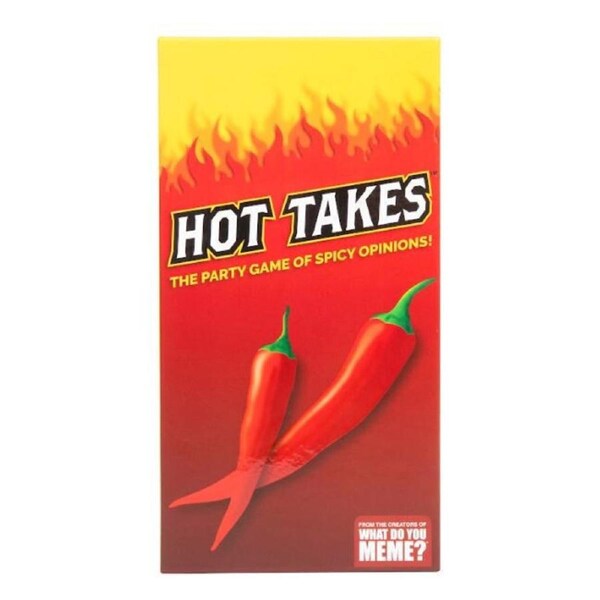 What Do You Meme Hot Takes Cards Party Drinking Game 3-8 Players Family 17y+