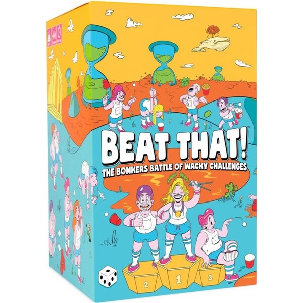 Gutter Games Beat That Bonkers Battle of Wacky Challenges Party Family Game 9y+