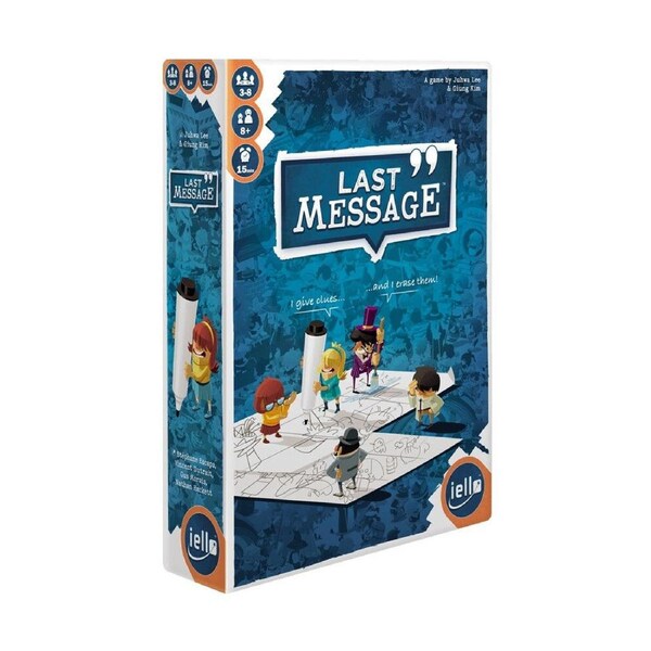 Iello Last Message Family Cooperative Card Game 3-8 Players Kids/Family 8y+